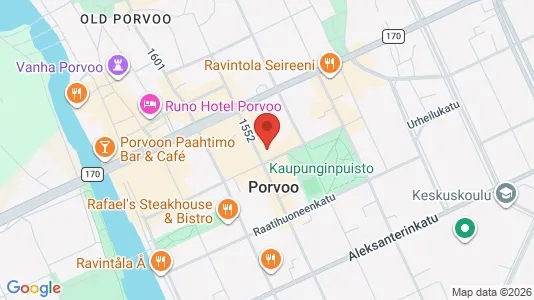 Kontorslokaler för uthyrning i Borgå – Foto från Google Street View