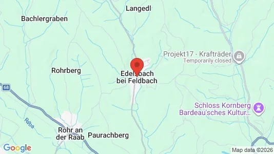 Tiendas En alquiler i Edelsbach bei Feldbach - kort over placeringen