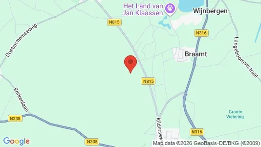 Butikklokaler til leie i Montferland - kort over placeringen
