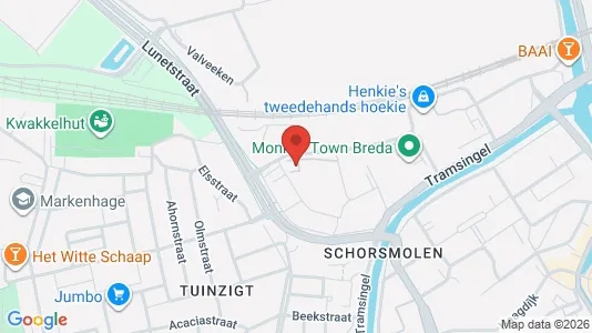Kontorlokaler til leje i Breda - Foto fra Google Street View