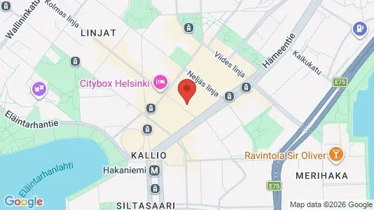 Lokaler til leje i Helsinki Keskinen - Foto fra Google Street View