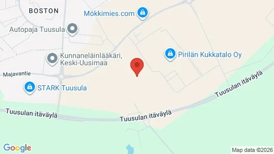 Lager til leie i Tuusula – Bilde fra Google Street View