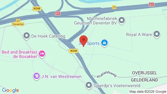 Liikekiinteistöt Vuokrattavana i Deventer - Kuva Google Street Viewstä