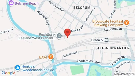 Kontorlokaler til leje i Breda - Foto fra Google Street View