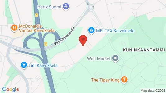 Lager zur Miete i Vantaa – Foto von Google Street View