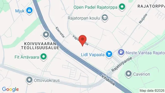 Lager zur Miete i Vantaa – Foto von Google Street View