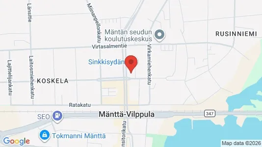 Kontorer til leie i Mänttä-Vilppula – Bilde fra Google Street View