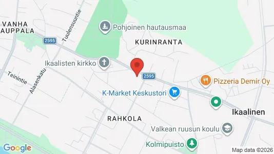 Lokaler til leje i Ikaalinen - Foto fra Google Street View