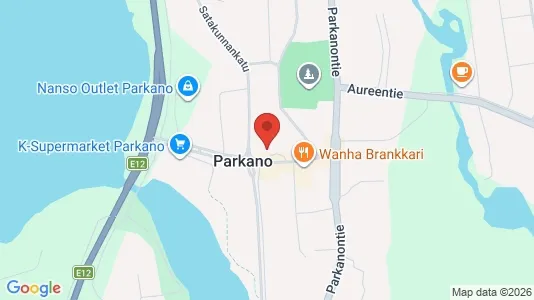 Kontorlokaler til leje i Parkano - Foto fra Google Street View