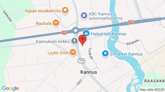 Office spaces for rent i Kannus - Photo from Google Street View