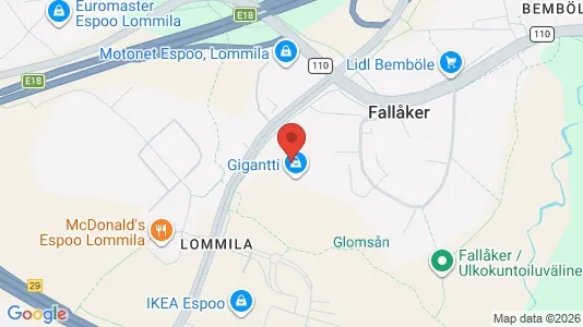 Gewerbeflächen zur Miete i Espoo – Foto von Google Street View