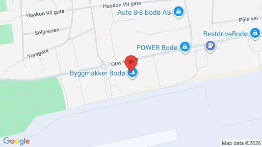 Toimistotilat Vuokrattavana i Bodø - Kuva Google Street Viewstä