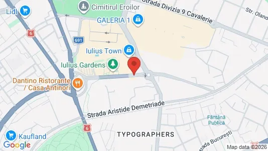 Showroomit Vuokrattavana i Timişoara - Kuva Google Street Viewstä