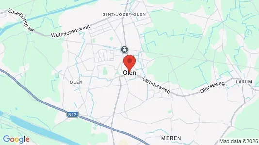 Werkstätte zur Miete i Olen – Foto von Google Street View