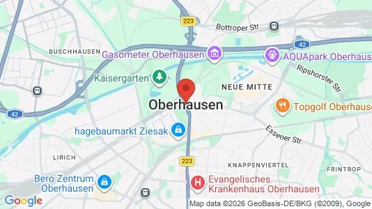 Werkstätte zur Miete i Oberhausen – Foto von Google Street View