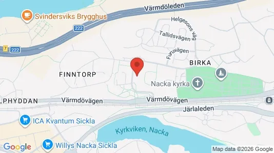 Toimistotilat Vuokrattavana i Nacka - Kuva Google Street Viewstä