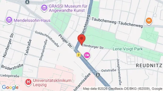 Kontorlokaler til leje i Leipzig - Foto fra Google Street View