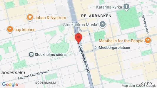 Kontorslokaler för uthyrning i Södermalm – Foto från Google Street View