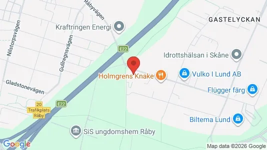 Kontorer til leie i Lund – Bilde fra Google Street View