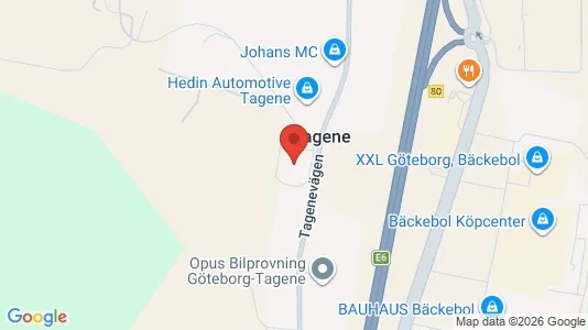 Kontorer til leie i Göteborg Sentrum - kort over placeringen