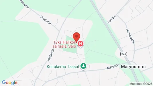 Commercial properties for sale i Salo - kort over placeringen