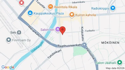 Varastot Vuokrattavana i Salo - Kuva Google Street Viewstä