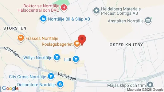 Lokaler til leie i Norrtälje – Bilde fra Google Street View