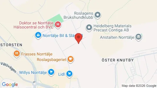 Lokaler til leie i Norrtälje – Bilde fra Google Street View