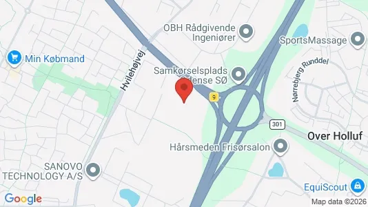 Lager til leie i Odense SØ – Bilde fra Google Street View
