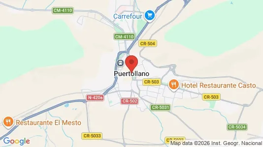 Kaupat Vuokrattavana i Puertollano - Kuva Google Street Viewstä
