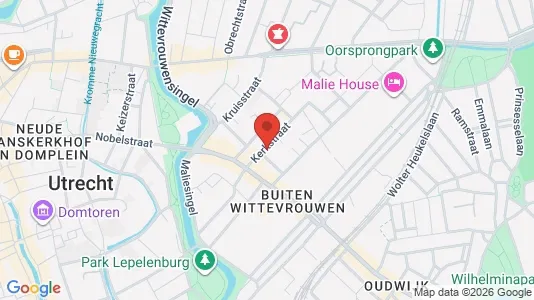 Gewerbeflächen zur Miete i Utrecht Oost – Foto von Google Street View