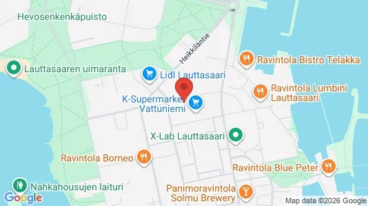 Lager zur Miete i Helsinki Eteläinen - kort over placeringen