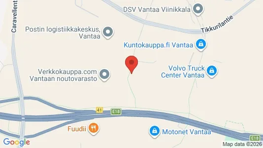 Gewerbeflächen zur Miete i Vantaa – Foto von Google Street View