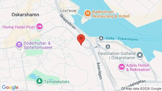 Lokaler til salg i Oskarshamn - Foto fra Google Street View