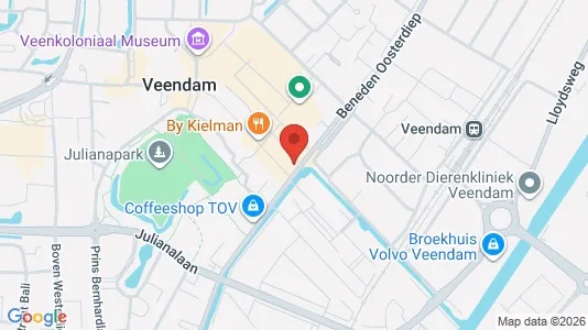 Kontorer til leie i Veendam – Bilde fra Google Street View