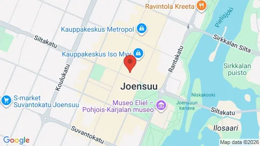 Lokaler til leje i Joensuu - Foto fra Google Street View