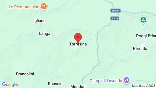 Commercial properties for sale i Torresina - kort over placeringen