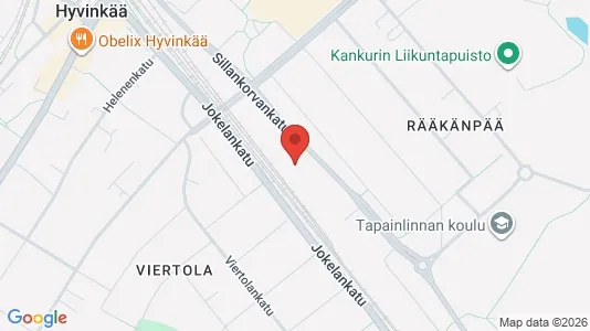 Gewerbeflächen zur Miete i Hyvinkää – Foto von Google Street View