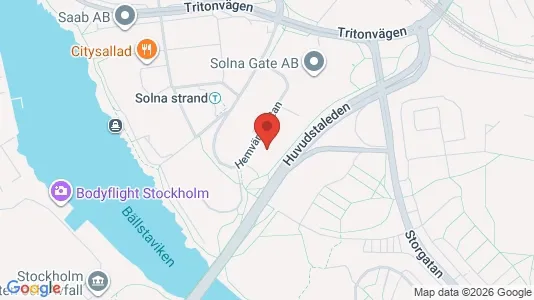 Office spaces for rent i Solna - Photo from Google Street View