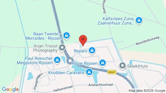Lokaler til leje i Rijssen-Holten - Foto fra Google Street View