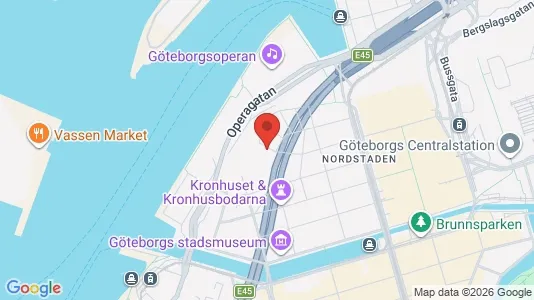 Kontorlokaler til leje i Gøteborg Centrum - Foto fra Google Street View