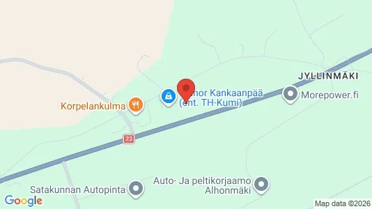 Commercial properties for rent i Kankaanpää - Photo from Google Street View
