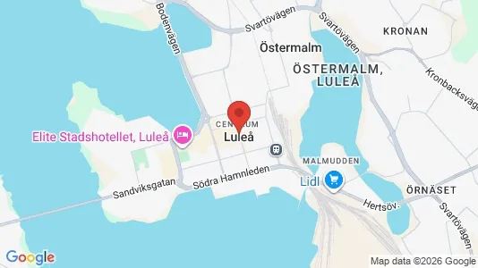 Kaupat Vuokrattavana i Luleå - Kuva Google Street Viewstä