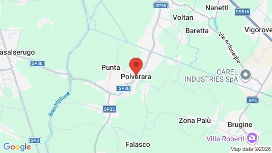 Liikekiinteistöt Myynnissä i Polverara - Kuva Google Street Viewstä