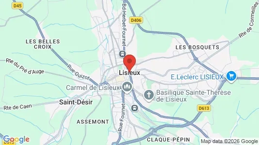 Lokaler til leie i Lisieux – Bilde fra Google Street View