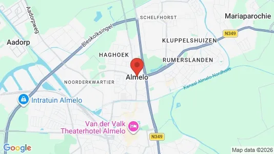Næringstomter til leie i Almelo – Bilde fra Google Street View