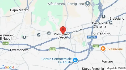 Büros zur Miete i Pomigliano d'Arco - kort over placeringen