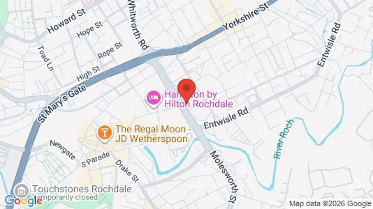 Lager zur Miete i Rochdale - Lancashire – Foto von Google Street View