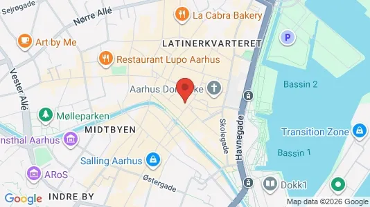 Kontorer til leie i Aarhus C – Bilde fra Google Street View