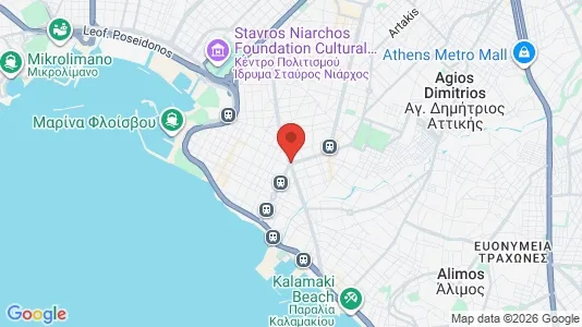 Gewerbeflächen zur Miete i Palaio Faliro – Foto von Google Street View